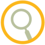Icon of a magnifying glass