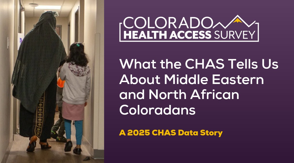 Graphic showing cover of report with a woman and girl walking down a hall.