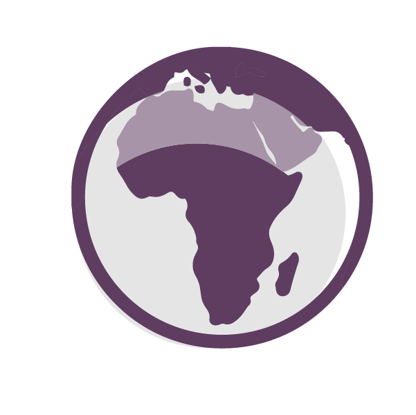Icon of a globe highlighting the North African and Middle Eastern region