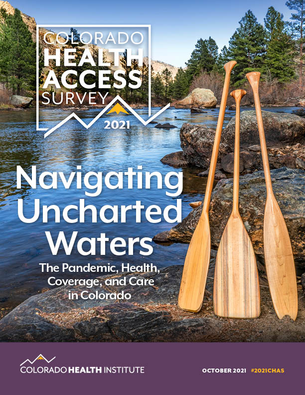 2021 Colorado Health Access Survey storybook cover
