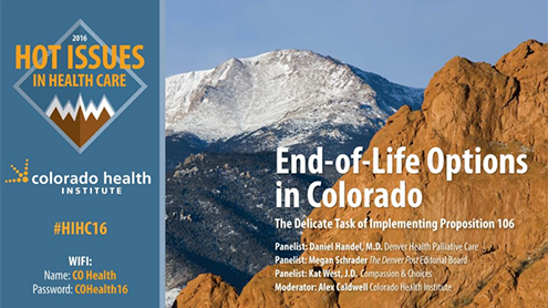 End of Life Options in Colorado