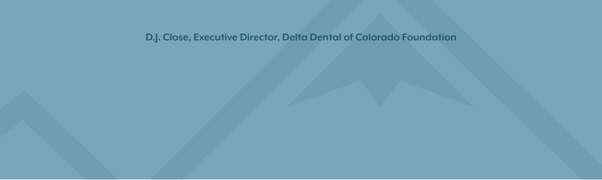 A generic CHI background