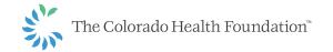 Colorado Health Foundation logo