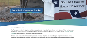 Ballot tracker homepage icon